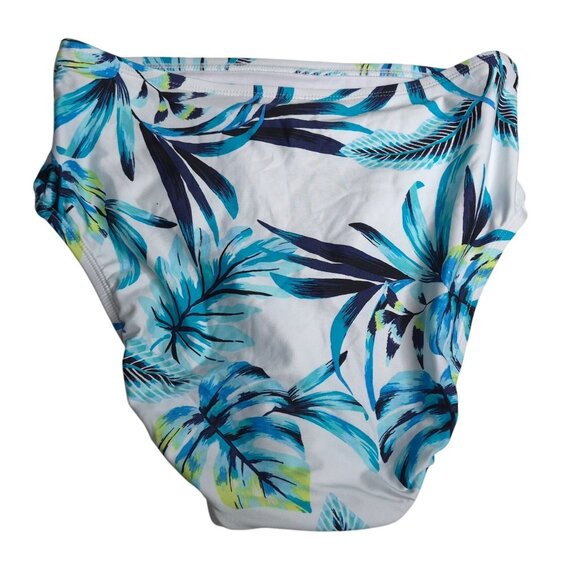 Sonnet Shores Womens Bikini Bottom 6 High Waisted Tropical Print Full Coverage - Picture 2 of 3